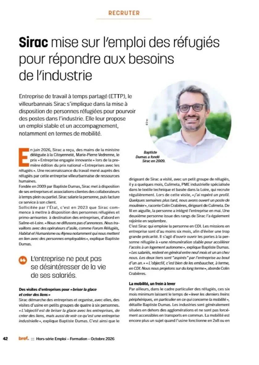 Article Bref Eco, Hors Série d'octobre 2026